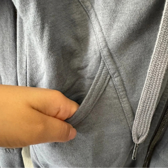 Aether full zip hoodie sweater size O XS blue - Picture 5 of 5